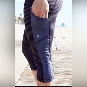 Lululemon 1/4 Length Crop Leggings